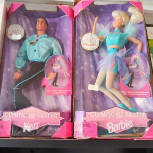 Barbie & Ken olympic skater Ambos (Cajas abiertas)