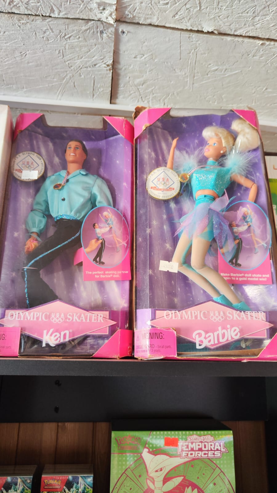 Barbie & Ken olympic skater Ambos (Cajas abiertas)
